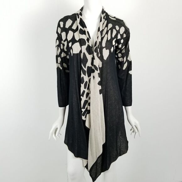St John Waterfall Open Front Cardigan Sweater XS - Picture 1 of 6